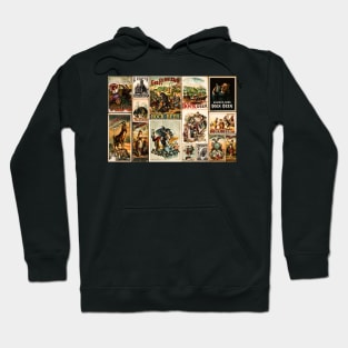 Vintage Bock Beer Posters Collage Hoodie